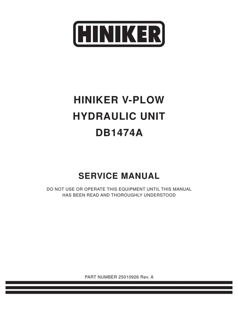 Hiniker DB1474A Service manual