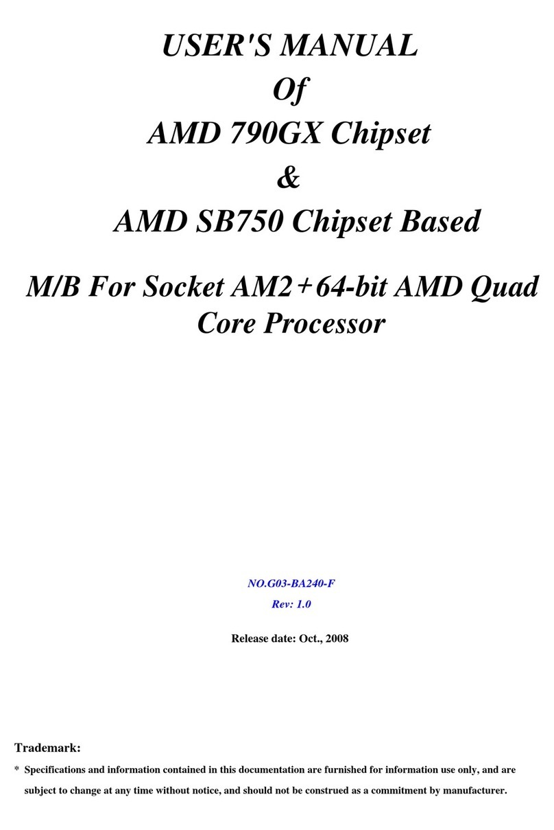 AMD 790GX User manual