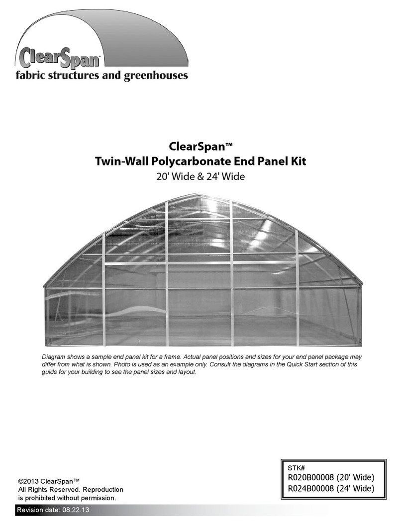 ClearSpan R020B00008 User manual ClearSpan R020B00008 User manual
