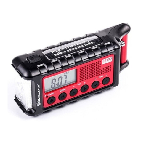 Midland Radio ER300 Instruction guide