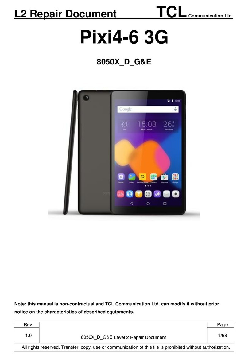 TCL Pixi4-6 3G Technical manual