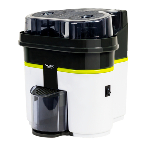 cecotec Turbo-juicer User manual