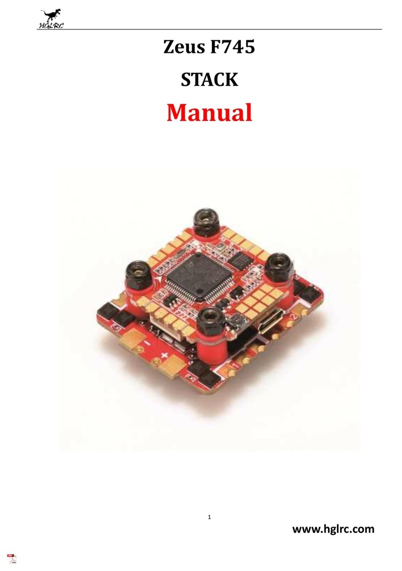 HGLRC Zeus F745 STACK User manual