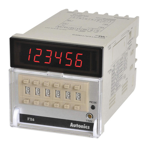 Autonics FX Series User manual