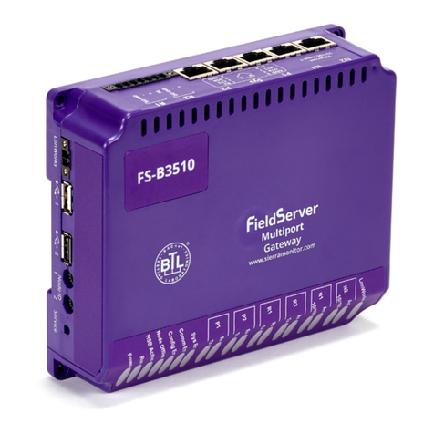 MSA FieldServer FS-B35 Series Startup guide