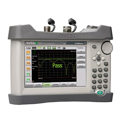 Anritsu Site Master S331L Maintenance manual