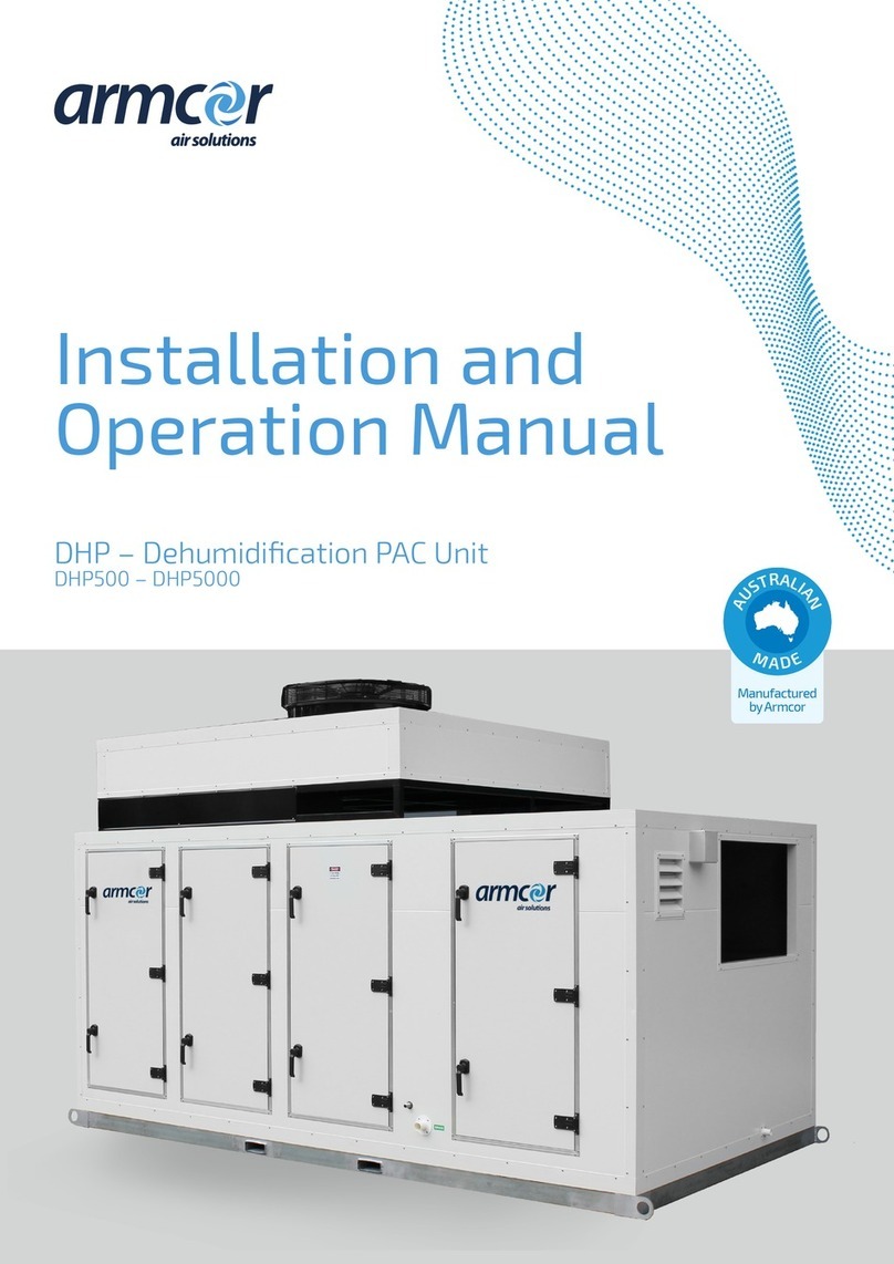 Armcor DHP Series Installation and operation manual