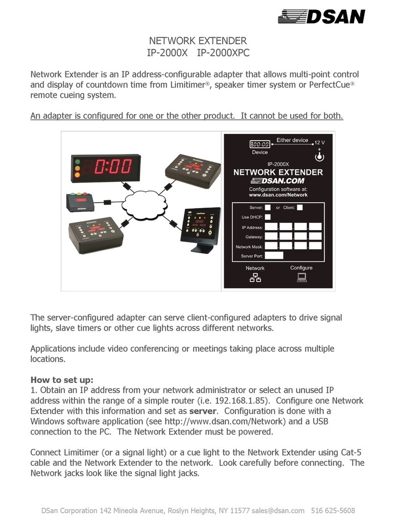 D'San IP-2000X quick start guide