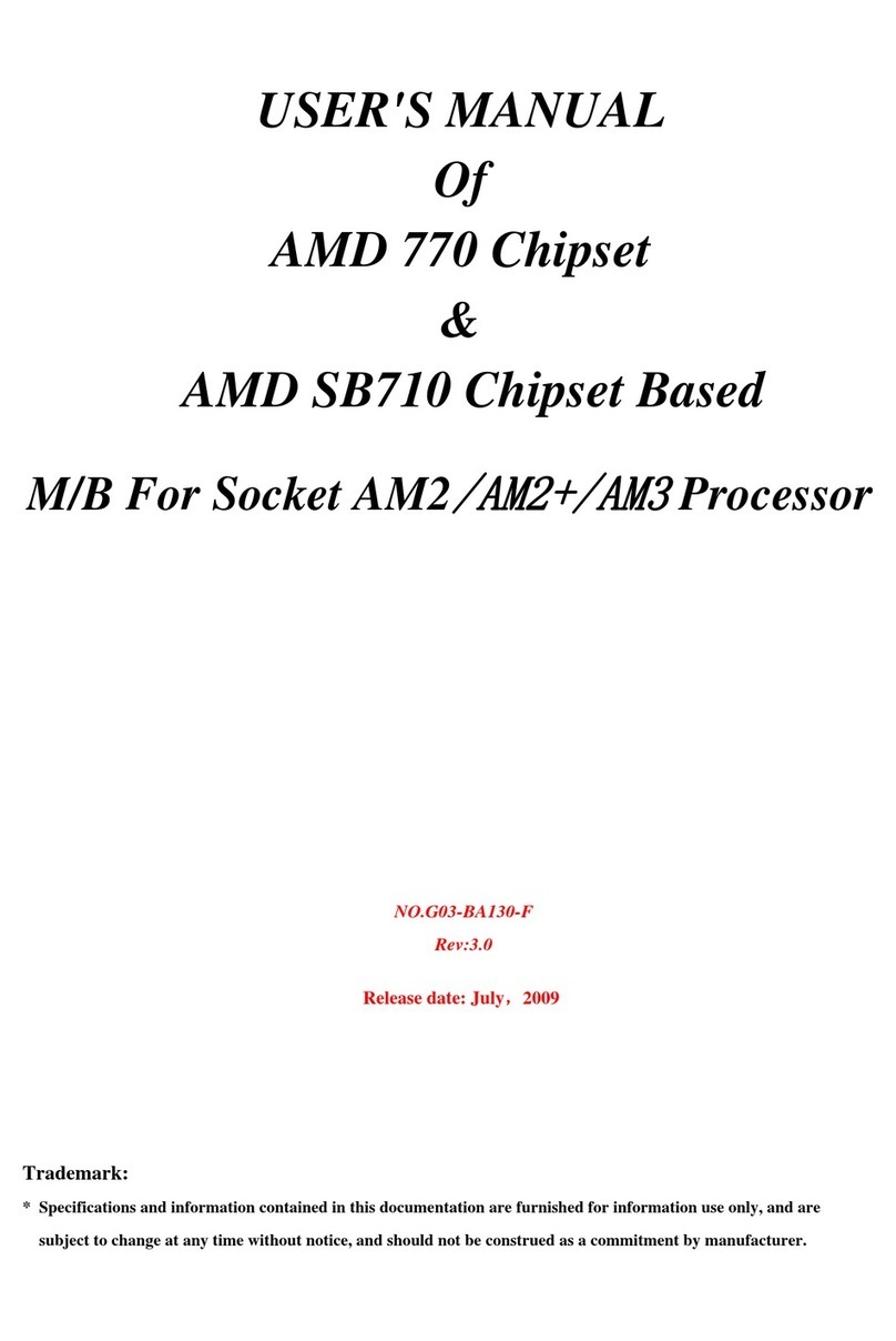 AMD 770 User manual