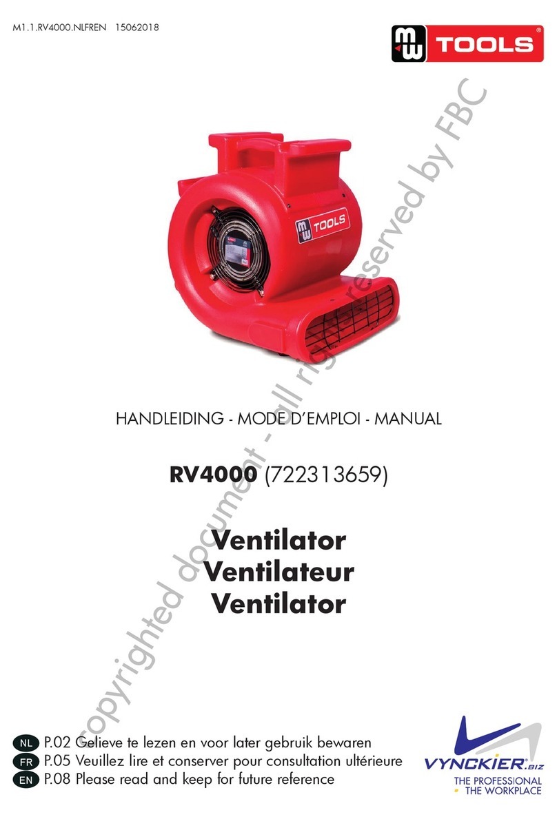 MW TOOLS RV4000 manual