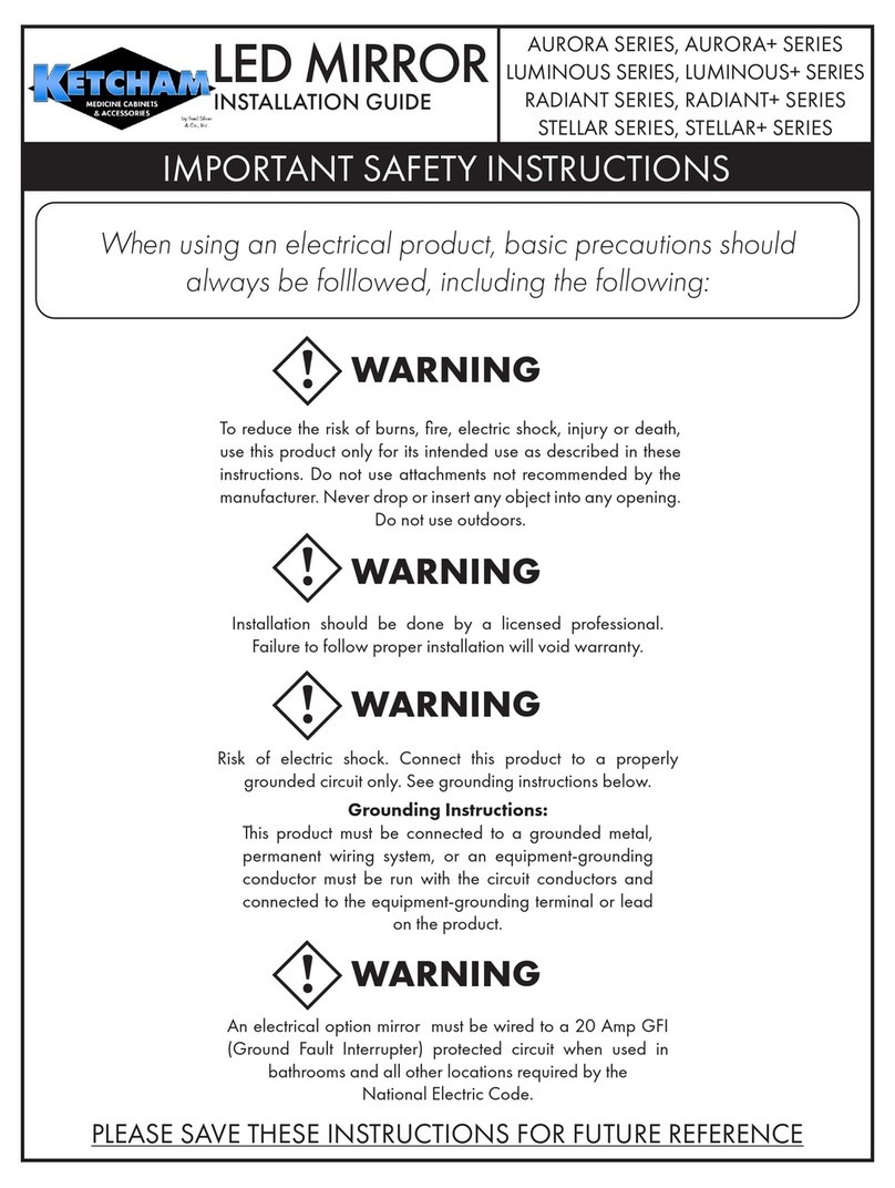KETCHAM AURORA Series installation guide