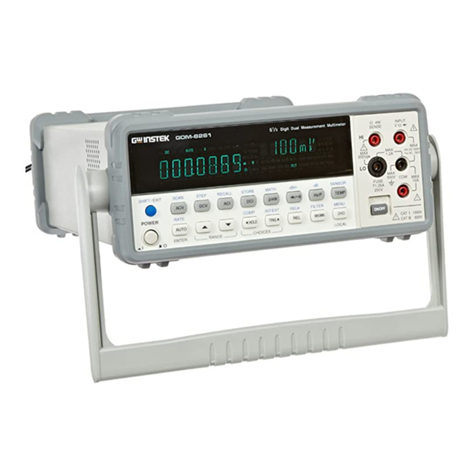 GW Instek GDM-8261 Guide