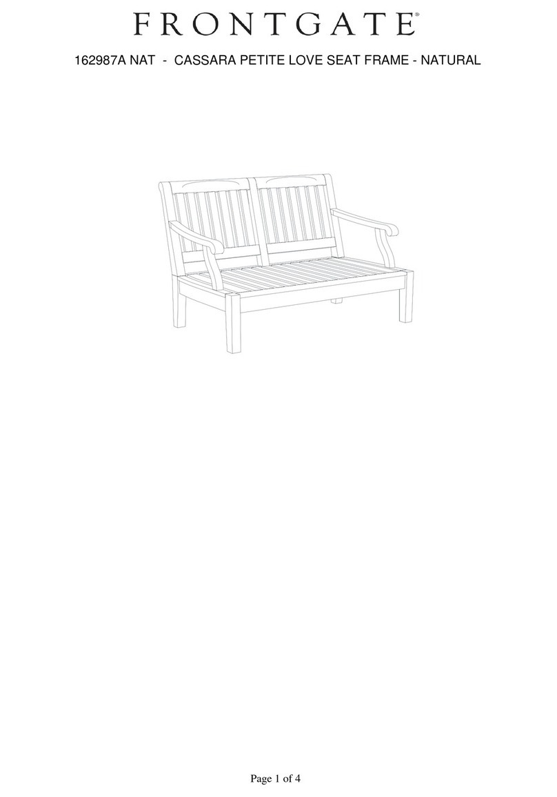 Frontgate CASSARA PETITE 162987A NAT User manual