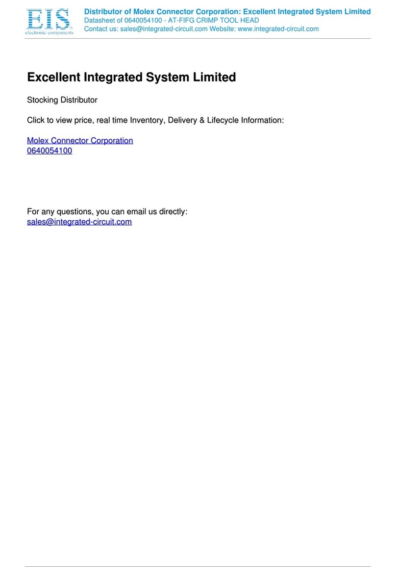 molex 64005-4100 User manual