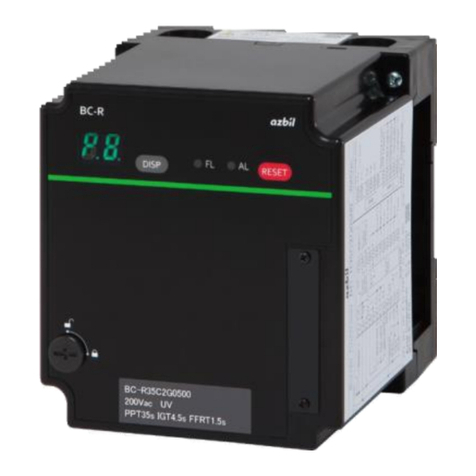 Azbil BC-R35 Series User manual