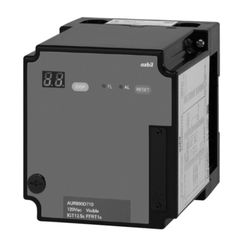 Azbil AUR890 Series User manual