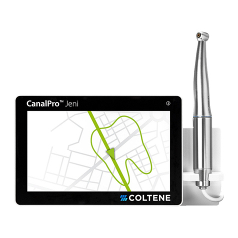 Coltene CanalPro Jeni Processing instructions