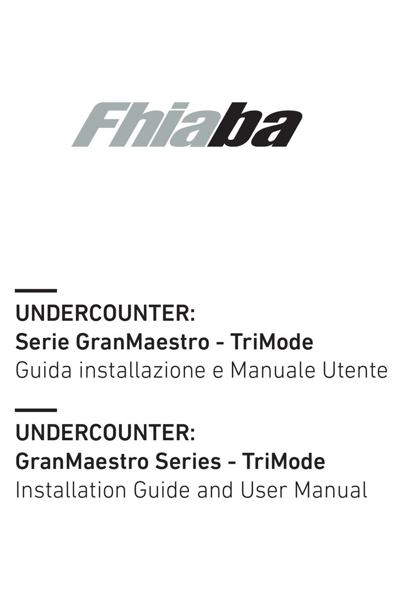 Fhiaba GranMaestro Series Assembly instructions