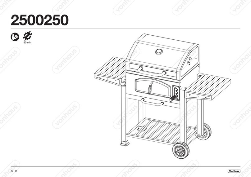 VonHaus 2500250 manual