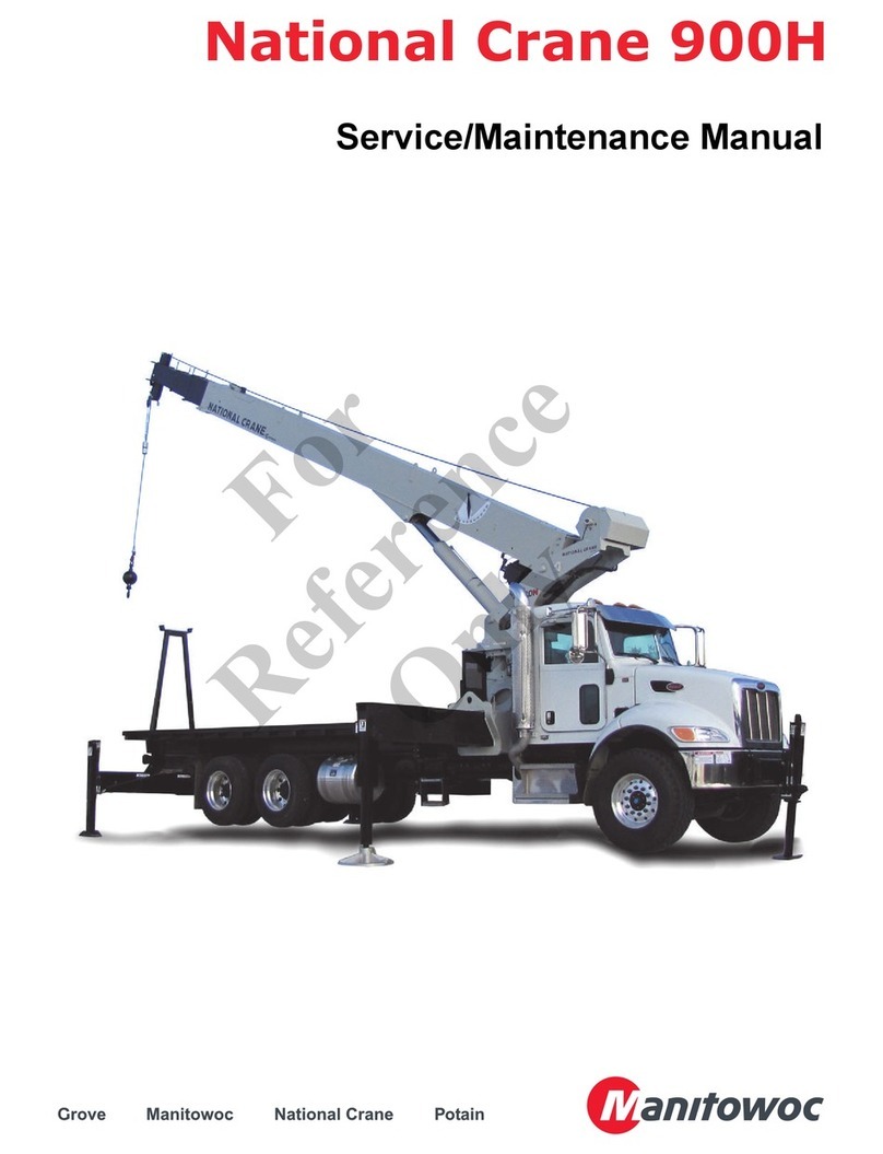 Manitowoc National Crane 900H User manual