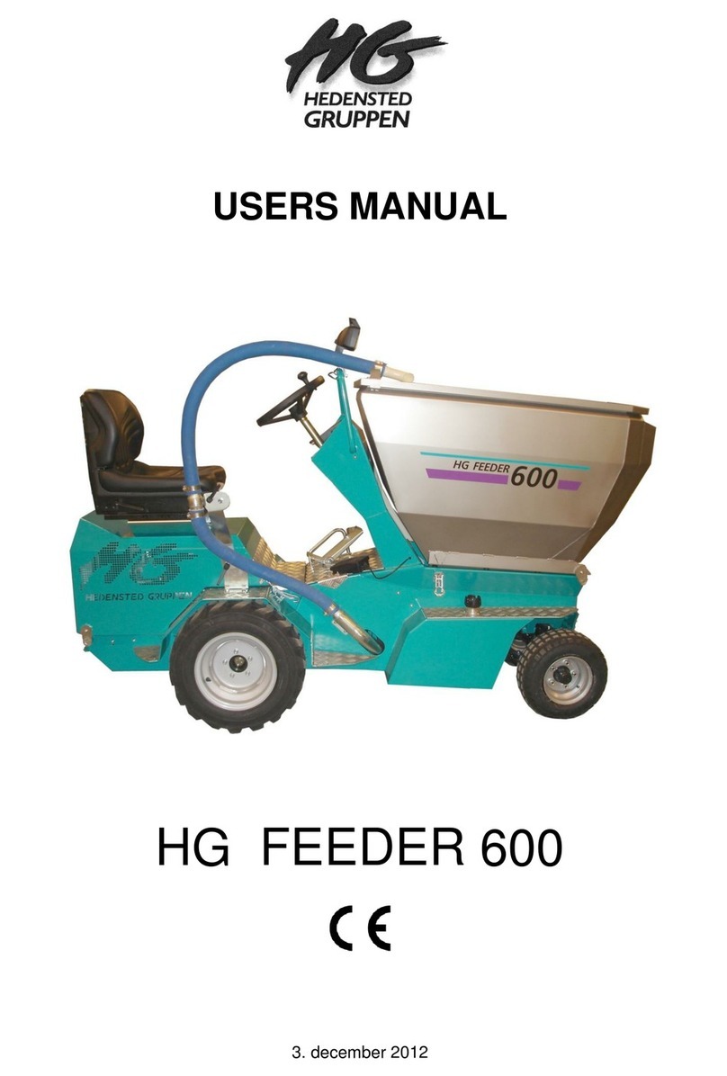 Hedensted Gruppen HG FEEDER 600 user manual