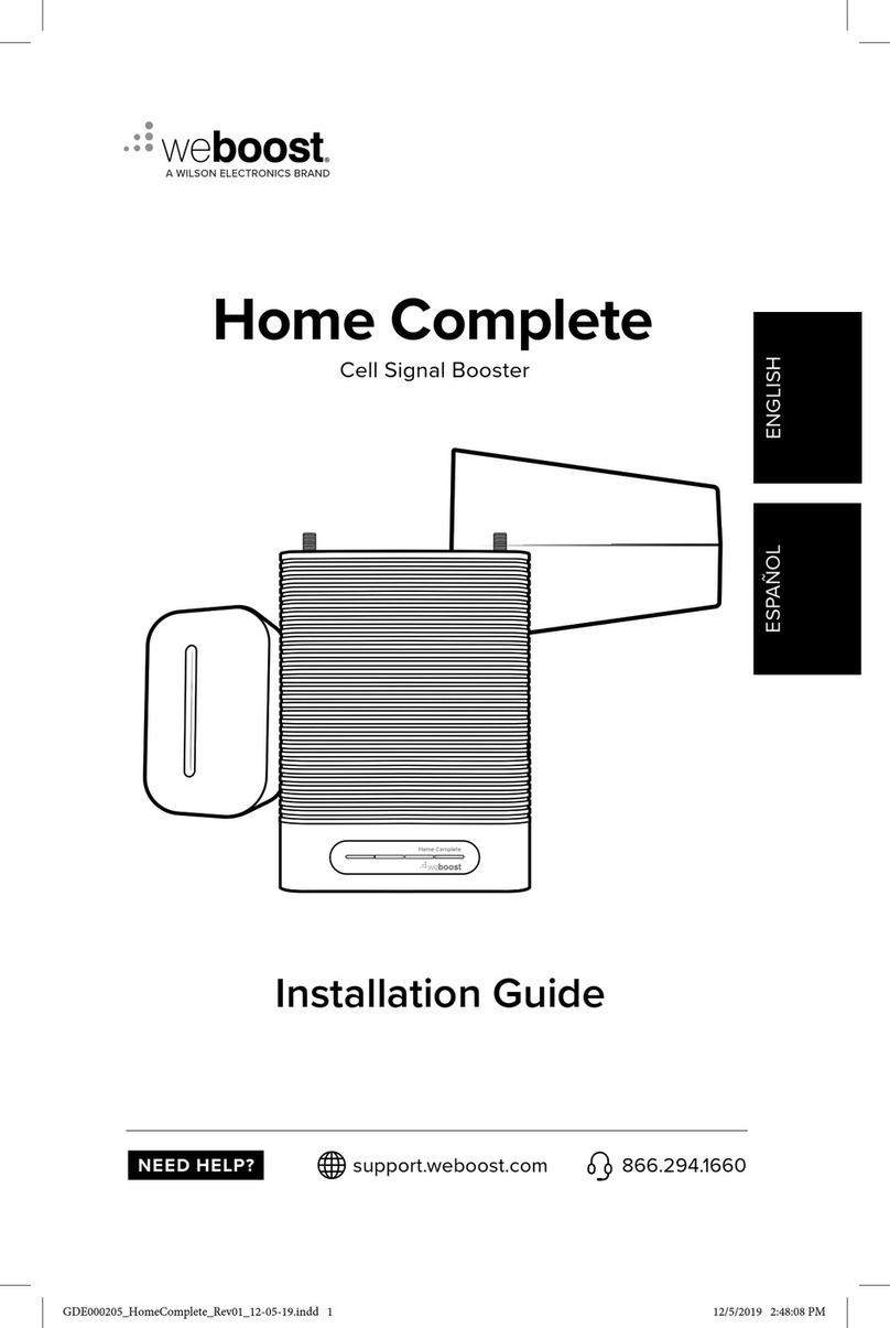 Wilson Electronics weboost Home Complete 530045 installation guide Wilson Electronics weboost Home Complete 530045 installation guide