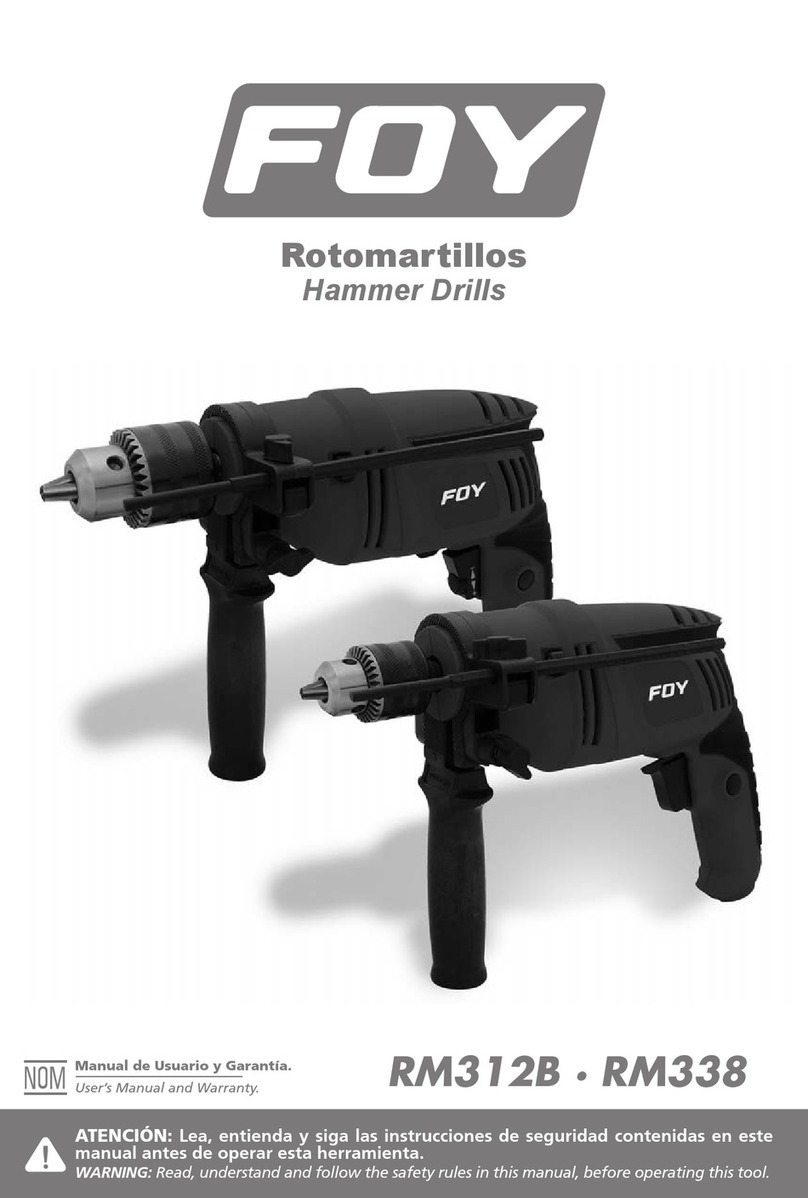 Foy RM312B User manual