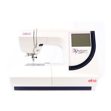 ELNA 8300 - LEAFLET Supplementary Instruction Booklet