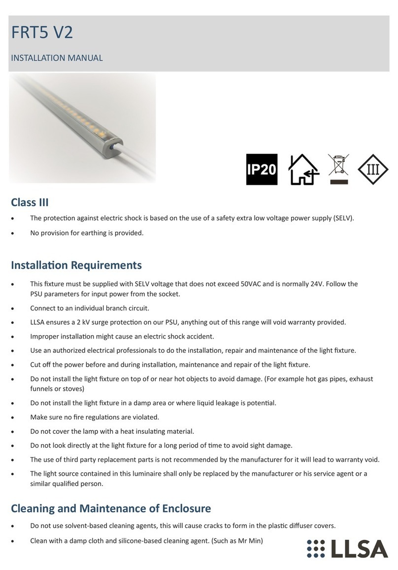 LED Lighting FRT5 V2 User manual LED Lighting FRT5 V2 User manual