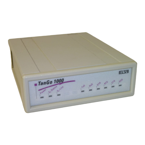 ELSA TanGo 1000 user manual