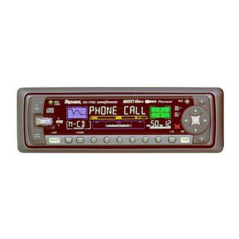 Pioneer DEH-P700R User manual