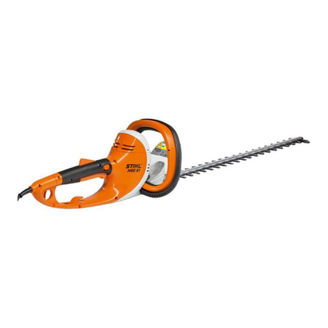 Stihl HSE 61 User manual Stihl HSE 61 User manual