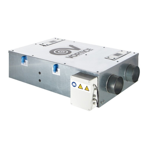 Vortice Vort HRI FLAT Series User manual