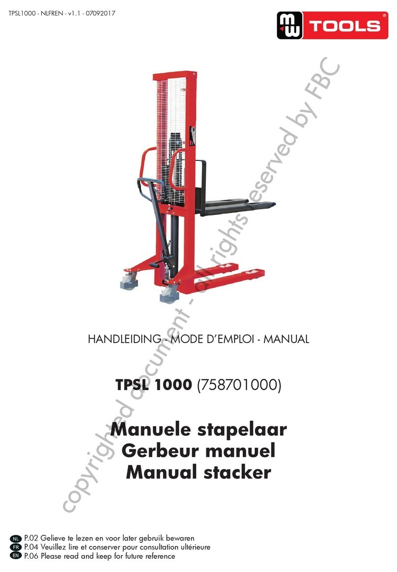 MW TOOLS TPSL 1000 manual