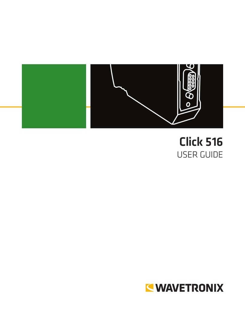 Wavetronix Click 516 User manual