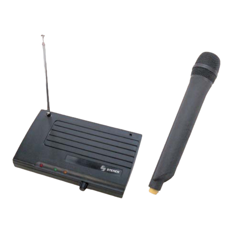Steren WR-800UHF instruction manual