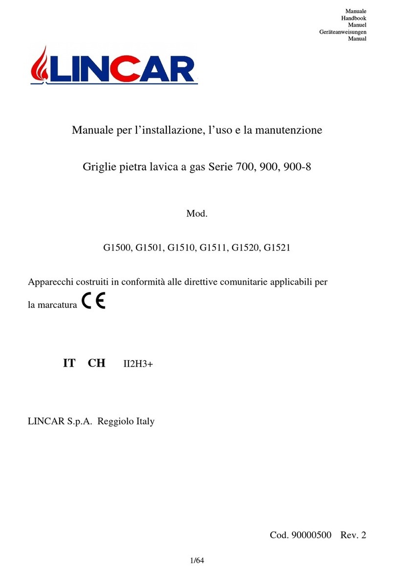 Lincar 700 Series Installation and service instructions