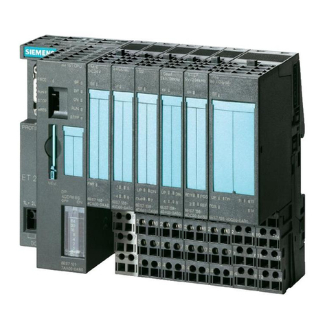 Siemens SIMATIC ET 200S User manual