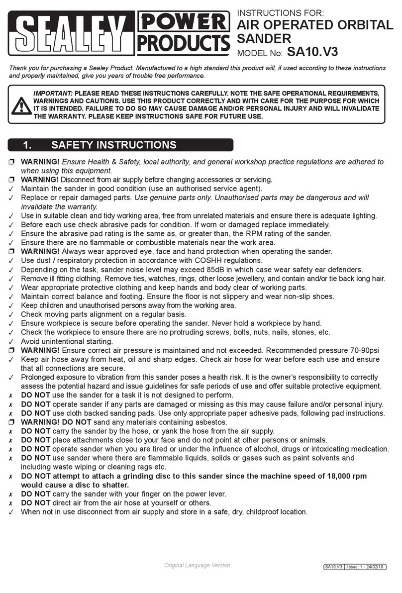 Sealey SA10.V3 instructions