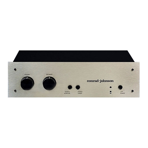Conrad-johnson design PV4 owner's manual