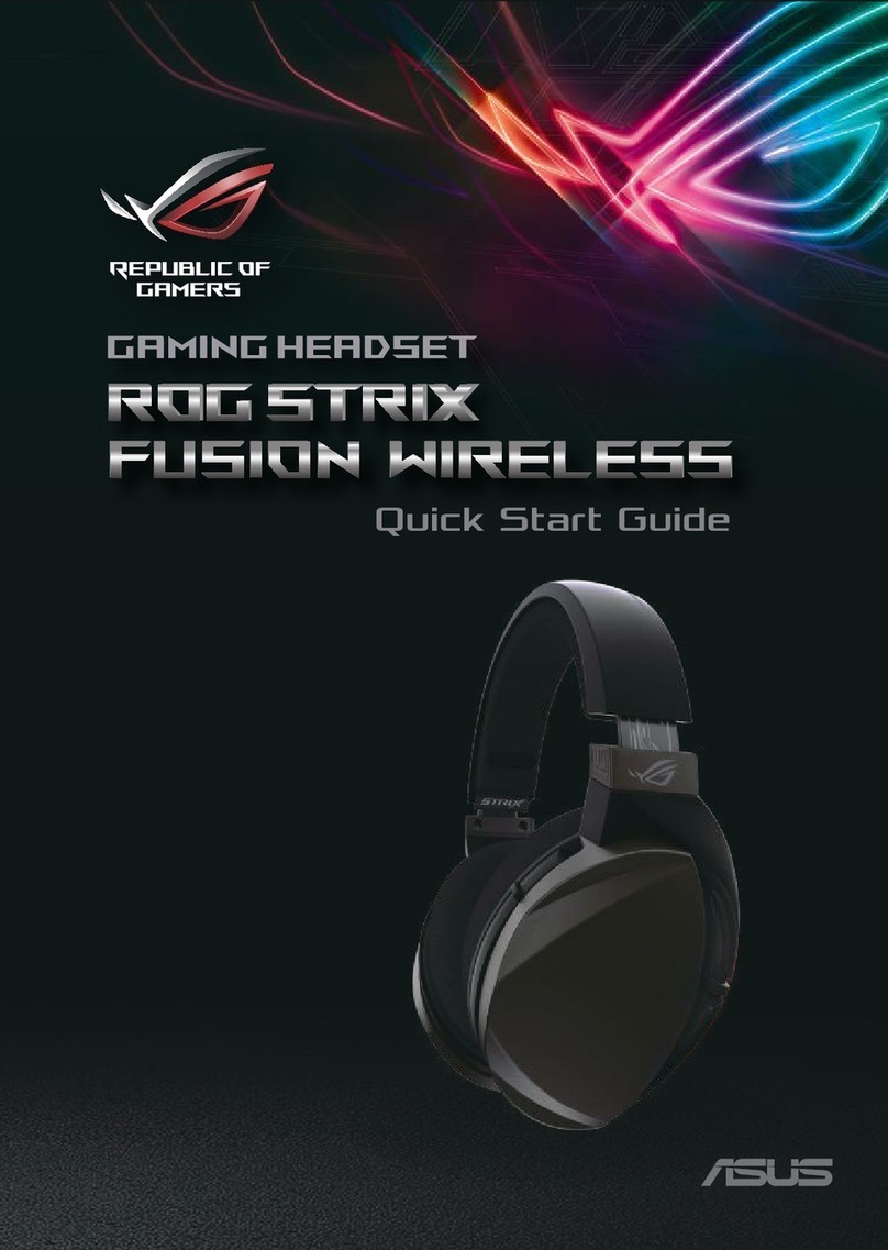 Asus REPUBLIC OF GAMES ROG STRIX FUSION WIRELESS User manual