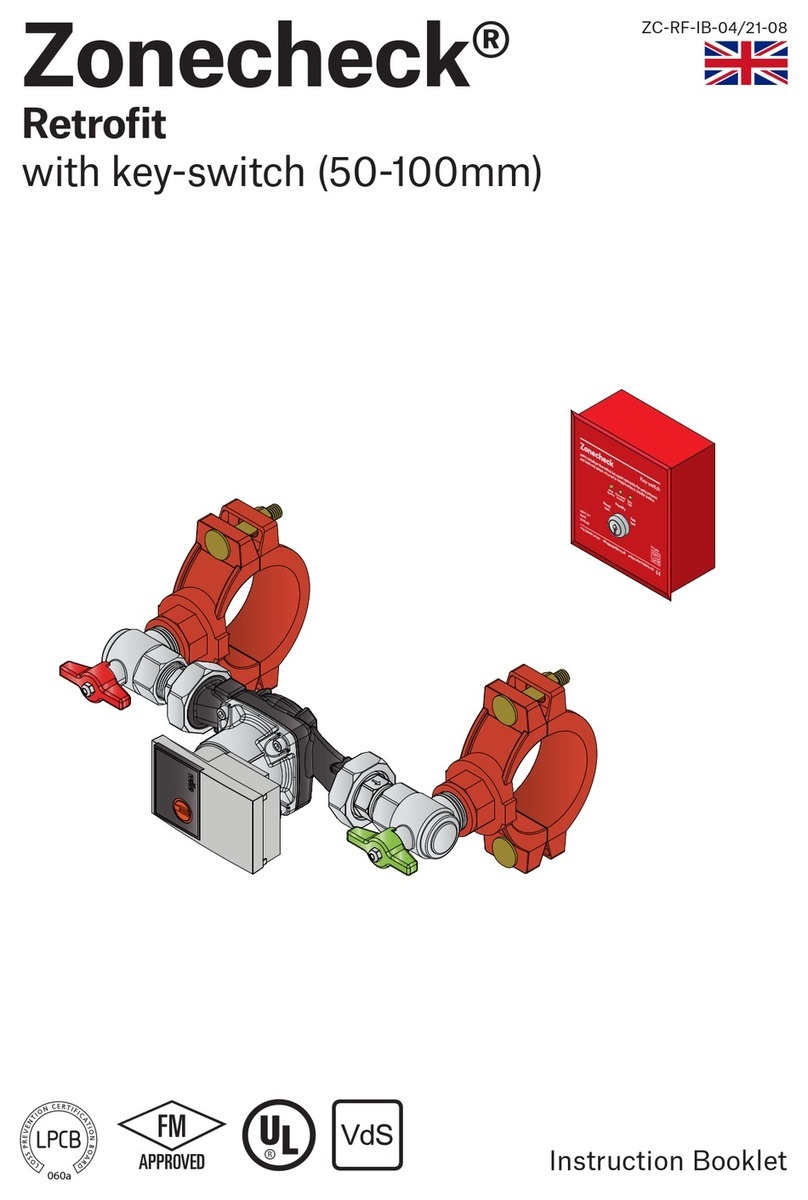 Project Fire Zonecheck Retrofit ZC450-R50 Instruction booklet
