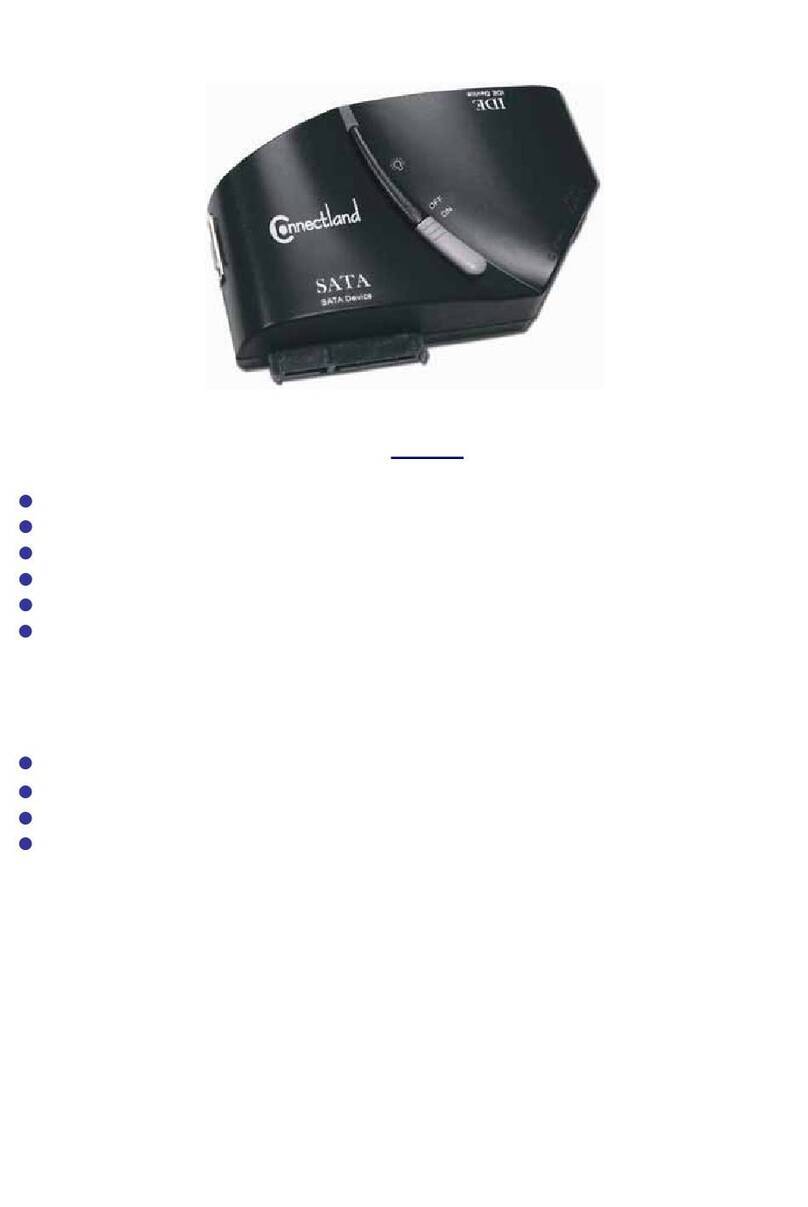 Connectland Magic Bridge User manual