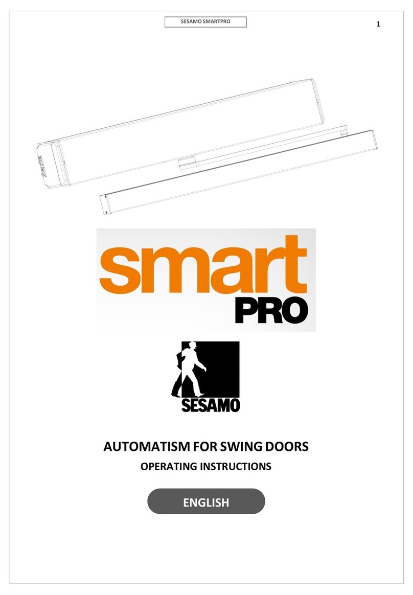 Sesamo smart PRO operating instructions