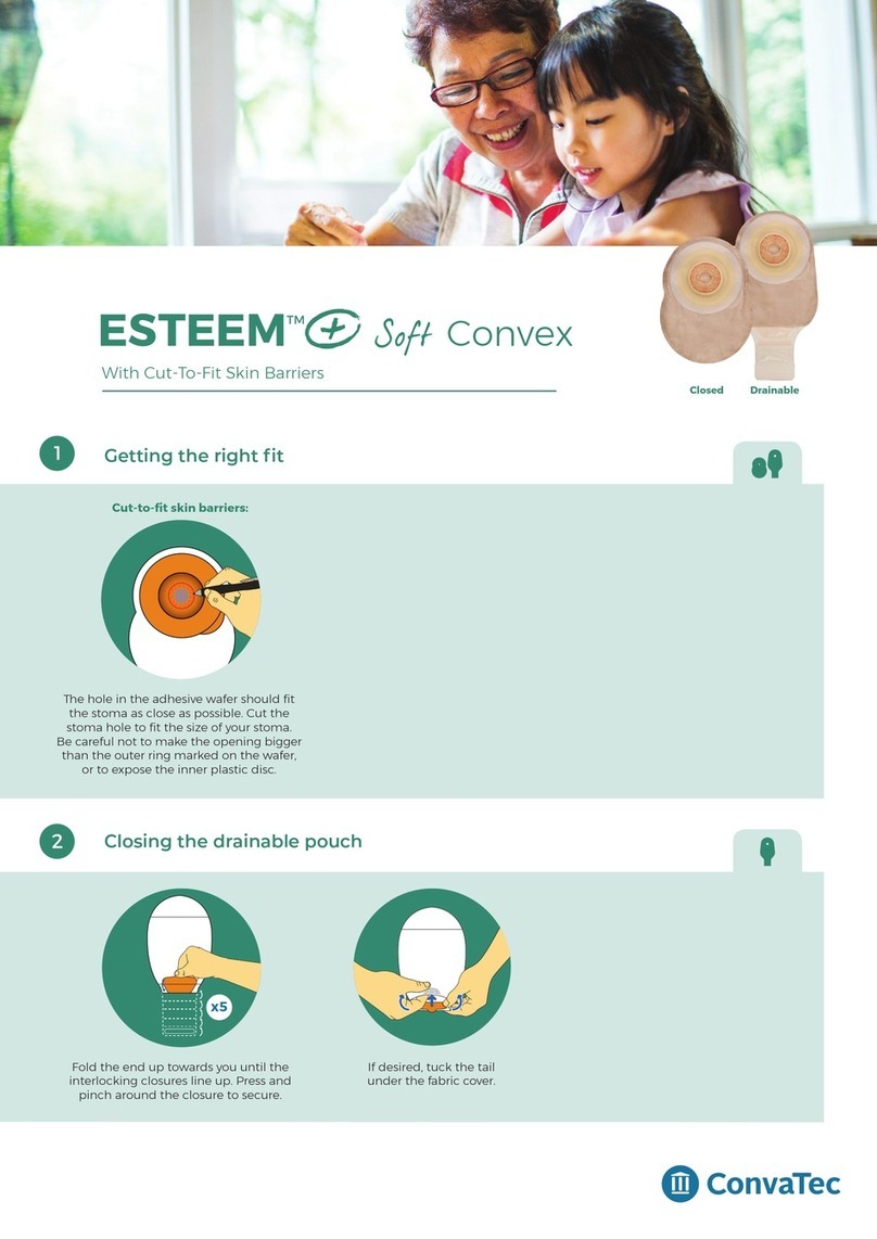 ConvaTec ESTEEM +Soft Convex User manual