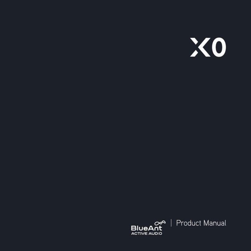Blueant X0 product manual