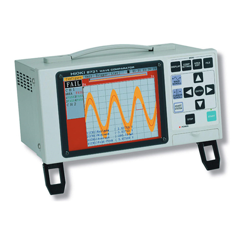 Hioki 8730-10 User manual