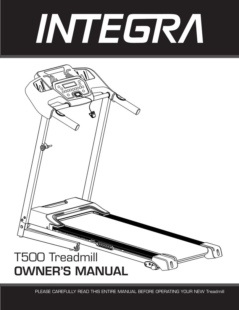 Integra T500 owner's manual