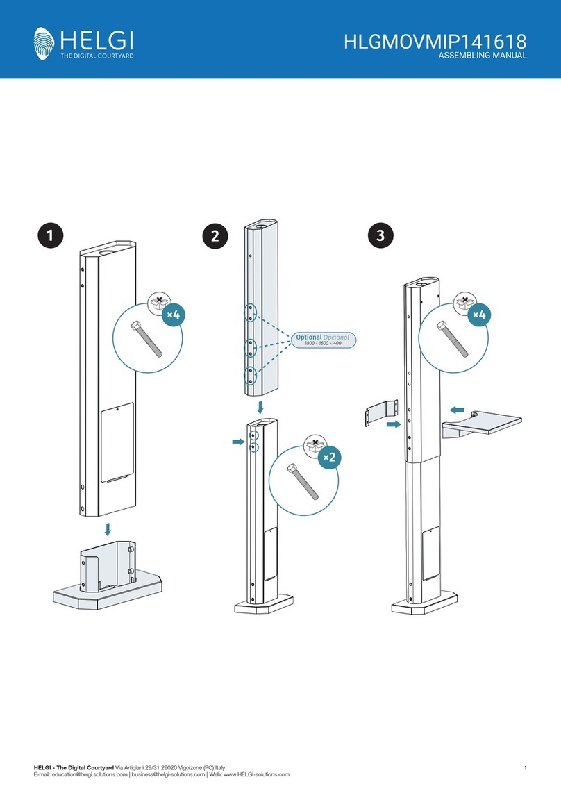 HELGI HLGMOVMIP141618 Assembling manual HELGI HLGMOVMIP141618 Assembling manual