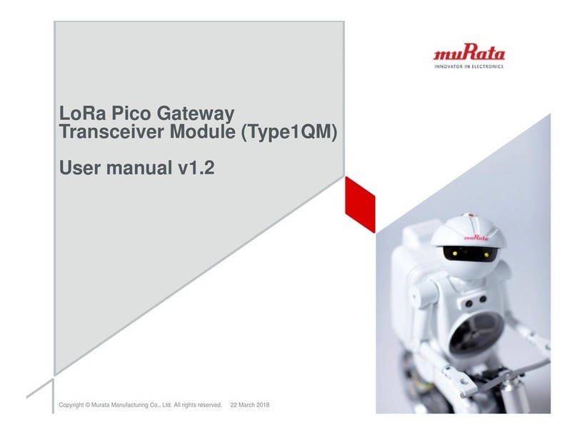 Murata LoRa Pico User manual